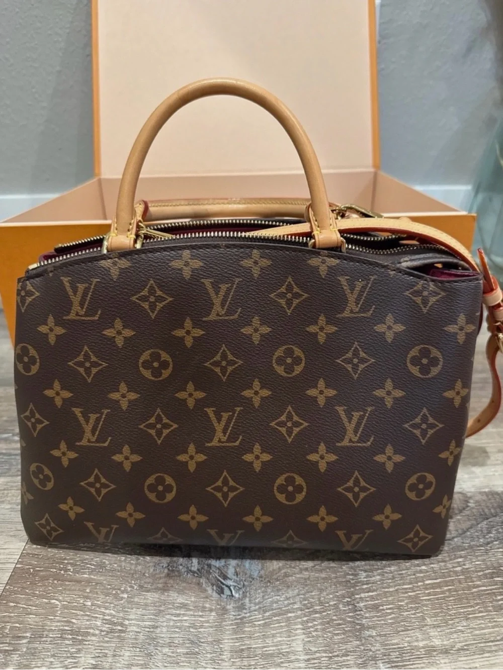 Louis Vuitton Petit Palais M45900 Monogram Canvas NEW Full Set Receipt